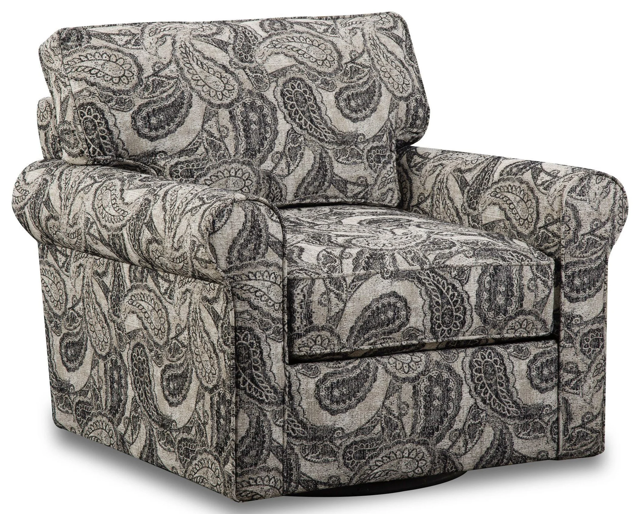 Behold Home Cooper Swivel Chair Darvin Furniture Upholstered Chairs